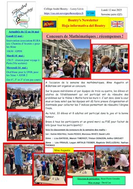 News letter 200  semaine 20_01.jpg