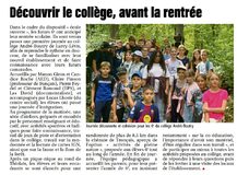 Galerie photo Articles de presse